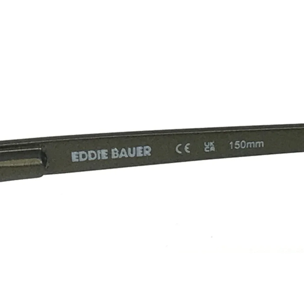 Eddie Bauer Eyeglasses Frames EB32087 GN Green Full Rim Titanium 57-17-150